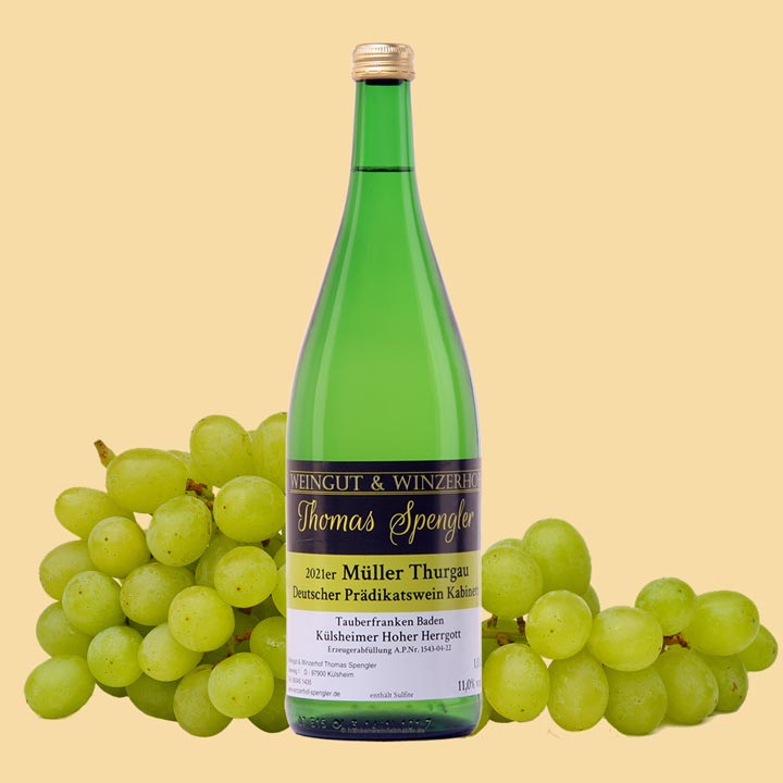 2021er Müller Thurgau -  1L Flasche